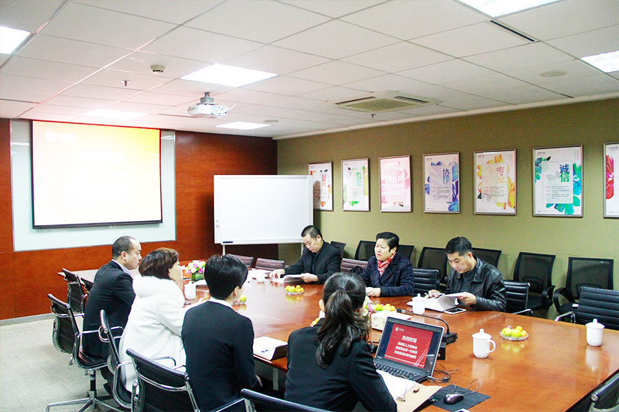 西湖区人大常委会领导一行莅临我司参观指导